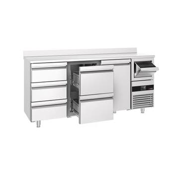 GGM Gastro | Barkoelkast PREMIUM - 2135x600mm - 570l - met 1, Verzenden, Nieuw in verpakking, Meubilair