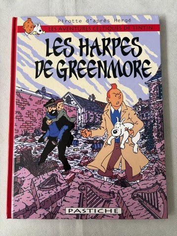 Tintin - Les harpes de Greenmore - 1 Album - Eerste druk, Boeken, Nieuw