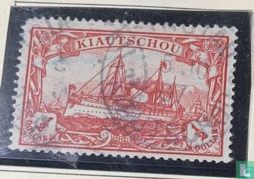 Duitse Koloniën - Kiautschou - Keizerlijk jacht - 1901, Verzenden, Gestempeld