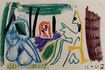 Pablo Picasso (1881-1973) - Les Déjeuners III, 1961 -