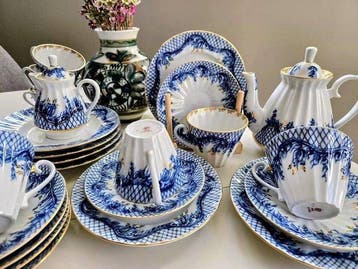 Lomonosov Imperial Porcelain Factory - Koffie- en