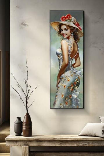 ELEGANT GELAKT CANVAS MET FRAME -B- CM 52X4,5X152, Ophalen of Verzenden, Nieuw