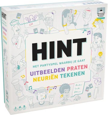Hint! - Partyspel | Bezzerwizzer - Gezelschapsspellen, Hobby en Vrije tijd, Verzenden, Nieuw