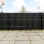 vidaXL Balkonschermen 5 st 255x19 cm poly rattan zwart, Verzenden, Nieuw, Kunststof, Minder dan 1 meter
