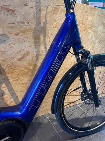 Trek Verve+ 3 Bosch Performance line 545Wh accu, 55 tot 59 cm, Ophalen of Verzenden, Zo goed als nieuw, 50 km per accu of meer