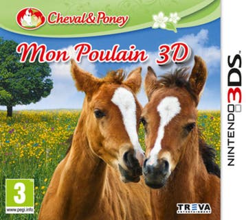 Mon Poulain 3D (Buitenlands Doosje) (3DS Games), Ophalen of Verzenden, Zo goed als nieuw