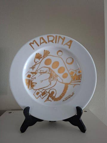 Mosa Maastricht - Jef Van Tuerenhout - Bord - Marina -