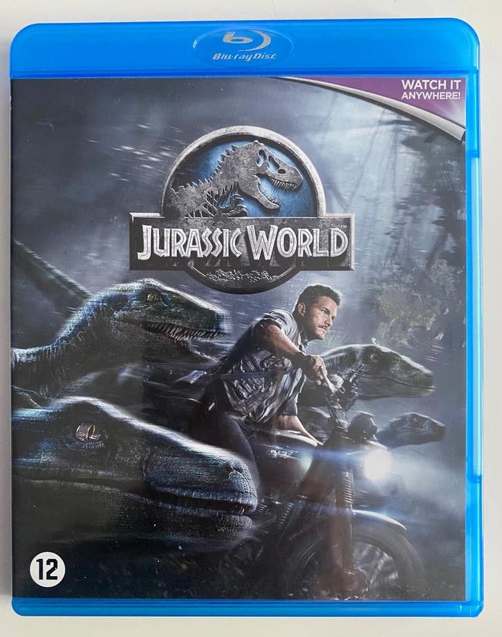 JURASSIC WORLD (BLURAY), Cd's en Dvd's, Blu-ray, Gebruikt, Verzenden