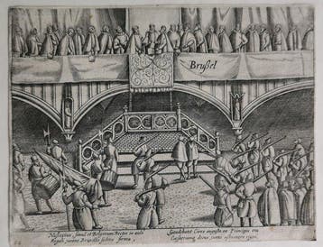 Frans Hogenberg (1535-1590) - Brussel