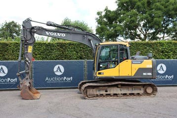 Veiling: Rupsgraafmachine Volvo EC140DL Diesel 85kW 2013, Ophalen, Graafmachine