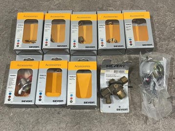 Veiling - Sievert gasbrander accessoires System B/R/K set 10, Doe-het-zelf en Verbouw, Gereedschap | Overige machines, Nieuw