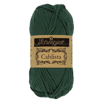 Scheepjes Cahlista 50g - 525 Fir - Haakgaren / Breigaren, Ophalen of Verzenden, Nieuw, Breien of Haken, Wol of Garen