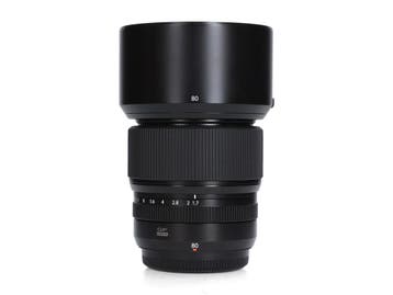 Fujifilm GF 80mm f/1.7 R WR - 1 jaar garantie, Ophalen of Verzenden, Zo goed als nieuw, Fujifilm