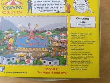 CARNIVAL H0 - OCTOPUS 5124 - Modeltreingebouwen (1), Nieuw