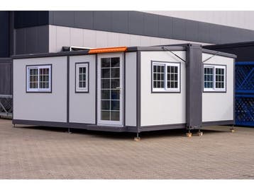 Veiling - RTE mobiele woonunit uitklapbaar 28m², Doe-het-zelf en Verbouw, Nieuw