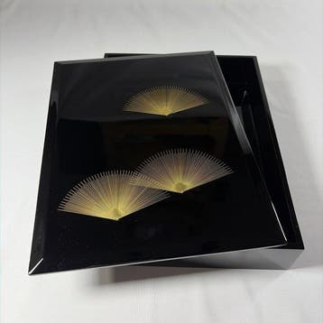 Aizu-NuriLacquerware Gold Maki-e - Doos - Hout,