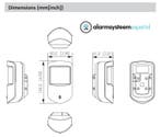 Dahua DHI-ARD1233-W2, Draadloze PIR Detector, Ophalen of Verzenden, Nieuw