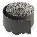 Borderrand | Nature | 12 meter (Flexibel, Golvend, Grijs), Verzenden, Nieuw