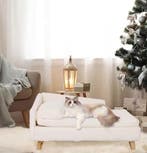Comfortabel hondenbed met rugleuning en kussen, Verzenden, Nieuw