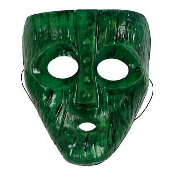 Groen houten Jade masker (The Mask), Verzenden, Nieuw