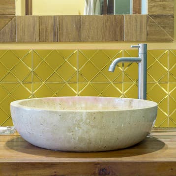 Zelfklevende Mozaïek Tegel - Afimera Gold Glass Mat - Goud, Ophalen of Verzenden, Nieuw