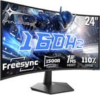 Gaming Monitor - Beeldscherm computer - 24 inch - Curved - 1, Verzenden, Zo goed als nieuw