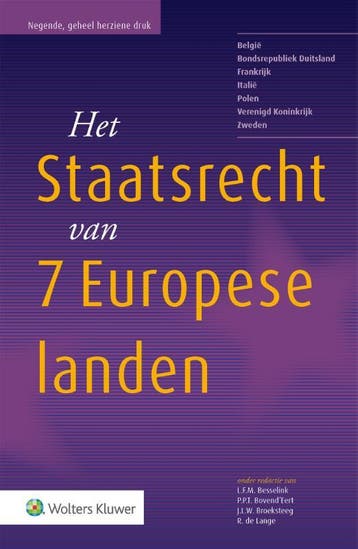 Staatsrecht van de landen van de Europese Unie 9789013133707, Verzenden, Zo goed als nieuw