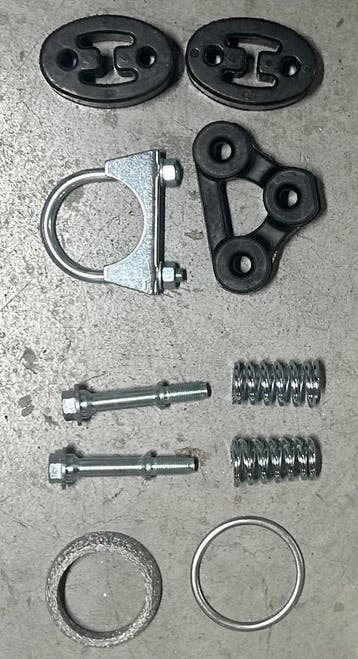 Complete uitlaat Middendemper + Einddemper Honda Civic 1.4,, Auto-onderdelen, Uitlaatsystemen, Verzenden, Nieuw