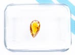 1 pcs Diamant (Natuurlijk gekleurd) - 0.62 ct - Peer - Fancy, Nieuw