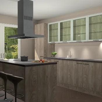 Cantaro eiken keuken Finland 18513, Huis en Inrichting, Keuken | Complete keukens, Verzenden