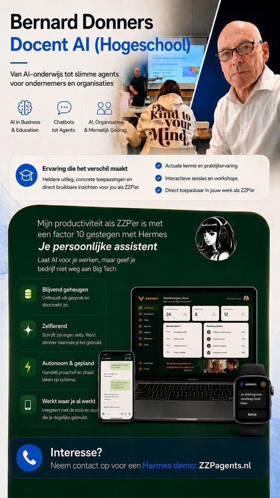 Digitale AI-assistent voor ZZP Big Tech afhankelijkheid, Diensten en Vakmensen, Computer en Internet experts, No cure no pay, Ook voor bedrijven