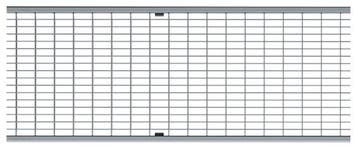 ACO Multiline Sealin V200 Maasrooster Q+ verzinkt staal B125, Ophalen of Verzenden, Nieuw
