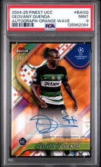 2024/25 Topps Finest Geovany Quenda #BAGQ Gesigneerde kaart,, Verzamelen, Stickers, Nieuw