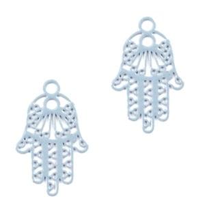 3 x Hangers Bohemian Hamsa hand van Fatima met oog Cloud..., Ophalen of Verzenden, Nieuw, Kraal