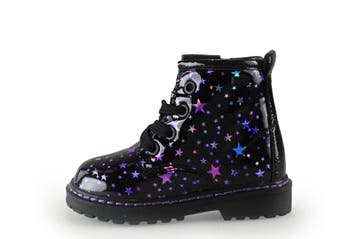 Puccetti Boots Meisjes in maat 21 Zwart, Kinderen en Baby's, Verzenden, Jongen of Meisje, Schoenen, Zo goed als nieuw
