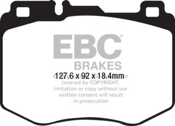 EBC 15-16 Mercedes-Benz C400 (W205) 3.0 Twin Turbo 4-Matic, Ophalen of Verzenden, Nieuw