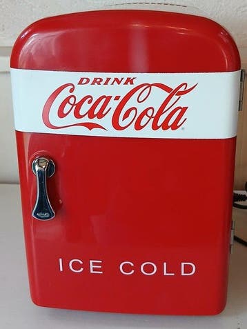 Coca-Cola - Koeler - Metaal, Plastic - Ruime capaciteit 4