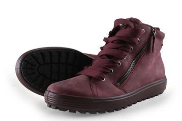 Ecco Veterschoenen in maat 38 Rood, Ecco, Verzenden, Overige typen, Zo goed als nieuw