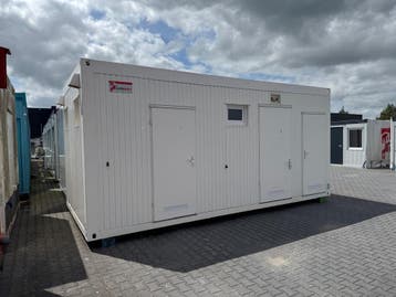 Sanitair Unit (Miva) - 6×3 m. - Gebruikt, Zakelijke goederen, Machines en Bouw | Keten en Containers