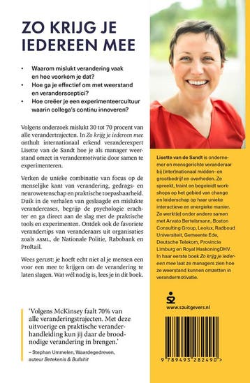 Zo krijg je iedereen mee 9789493282490 Lisette van de Sandt, Verzenden, Zo goed als nieuw, Lisette van de Sandt