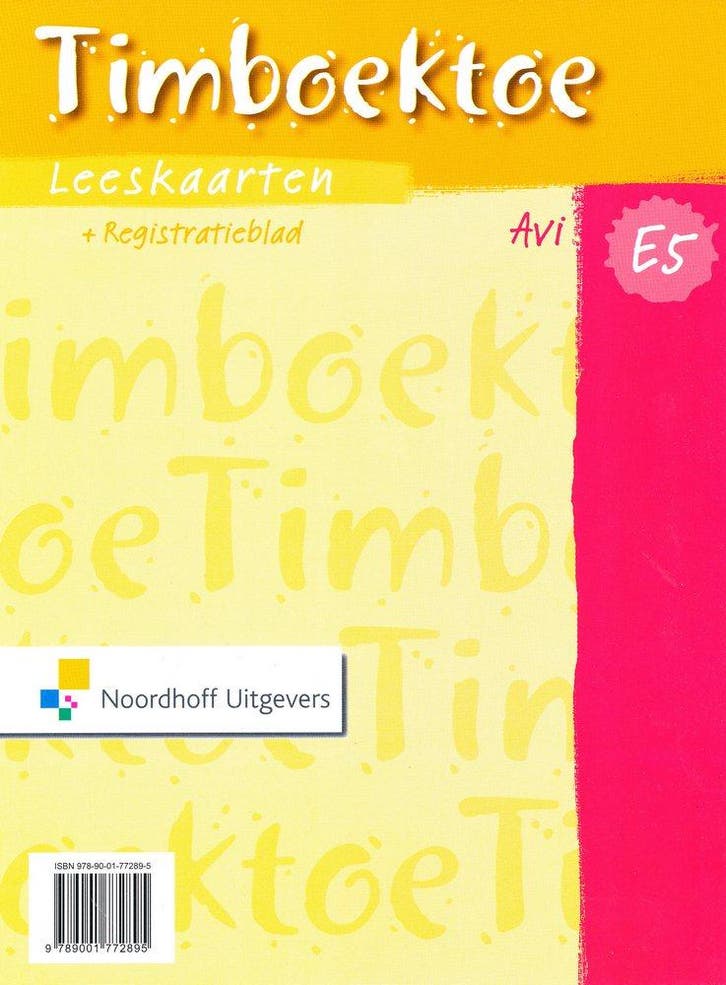 Timboektoe Leeskaarten set E5, Boeken, Schoolboeken, Verzenden