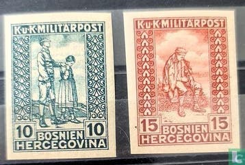Oostenrijk-Hongarije - Bosnië en Herzegovina - Hulp aan o.., Verzenden, Postfris