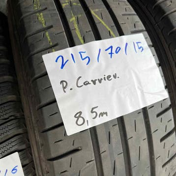 2 x Pirelli 215-70-15 C Zomerbanden 8,5mm, Auto-onderdelen, Banden en Velgen, 15 inch, Ophalen of Verzenden, Band(en), Zomerbanden
