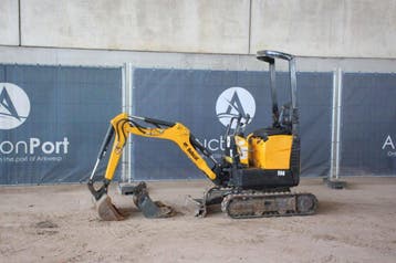 Veiling: Minigraver Bobcat E08 Diesel 7.4kW, Ophalen, Graafmachine