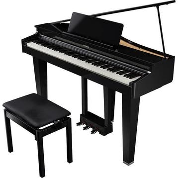 Roland GP-3 PE digitale vleugel, Nieuw, Zwart, Vleugel