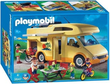 Playmobil Familie Kampeerwagen - 3647 (Nieuw), Kinderen en Baby's, Speelgoed | Playmobil, Verzenden, Nieuw