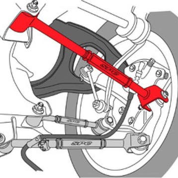 SPC Performance 08-10 Honda Accord/09-10 Acura TSX/TL Rear, Ophalen of Verzenden, Nieuw