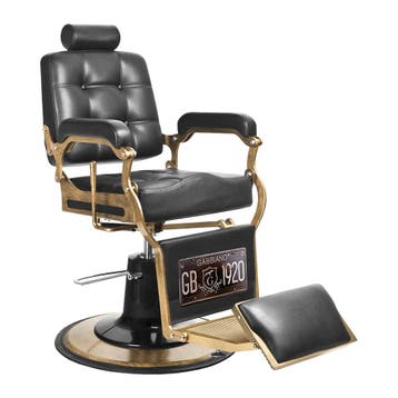 Gabbiano Boss Barber Chair – Hydraulisch – Retro Luxe –, Ophalen of Verzenden