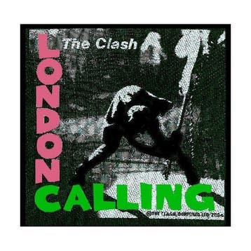 The Clash London Calling Patch officiële merchandise, Ophalen of Verzenden, Nieuw, Kleding
