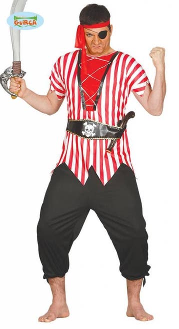Carnavalspak Zeerover, Ophalen of Verzenden, Nieuw